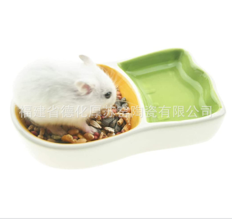 Hamster Food Bowl, No Turnover