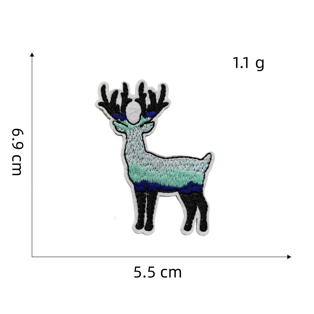 蓝色系列布贴14#