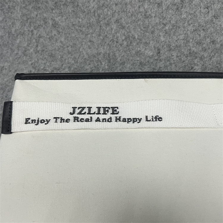 纯白色文艺气质高档帆布托特包手提袋单肩包