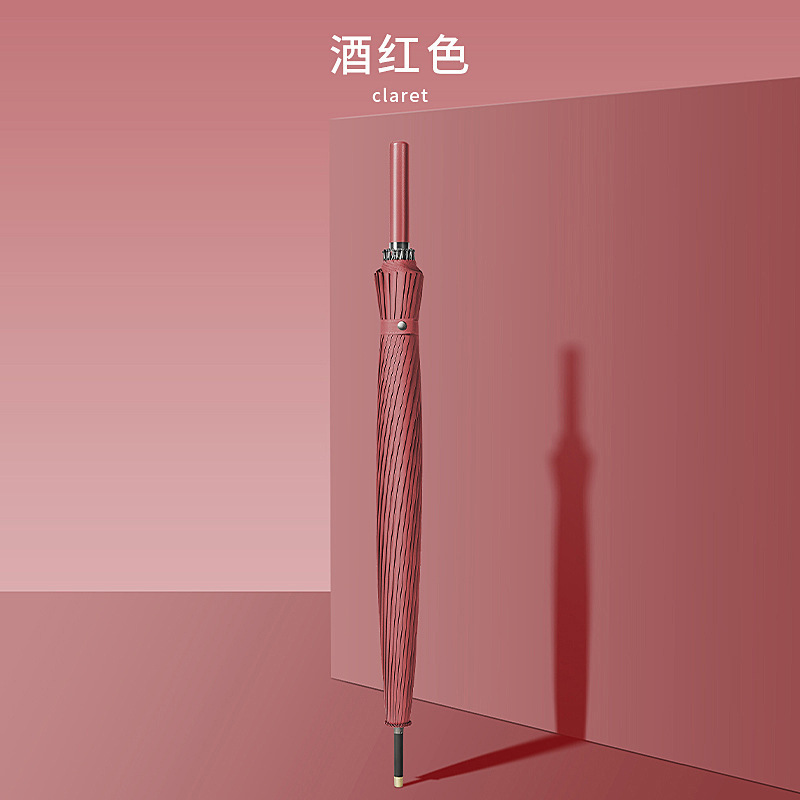 酒红色