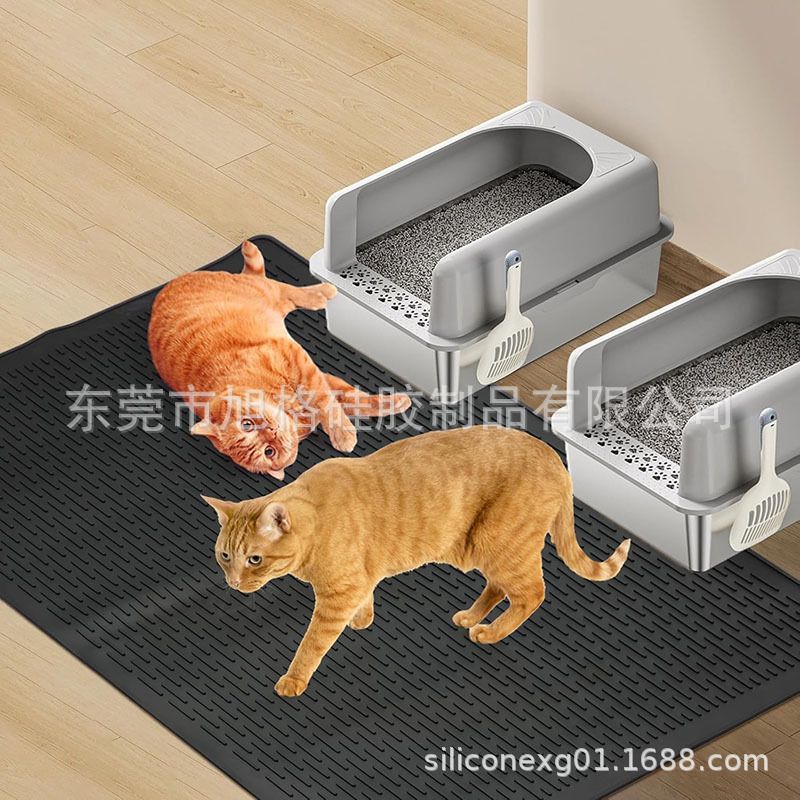 硅胶宠物猫砂垫