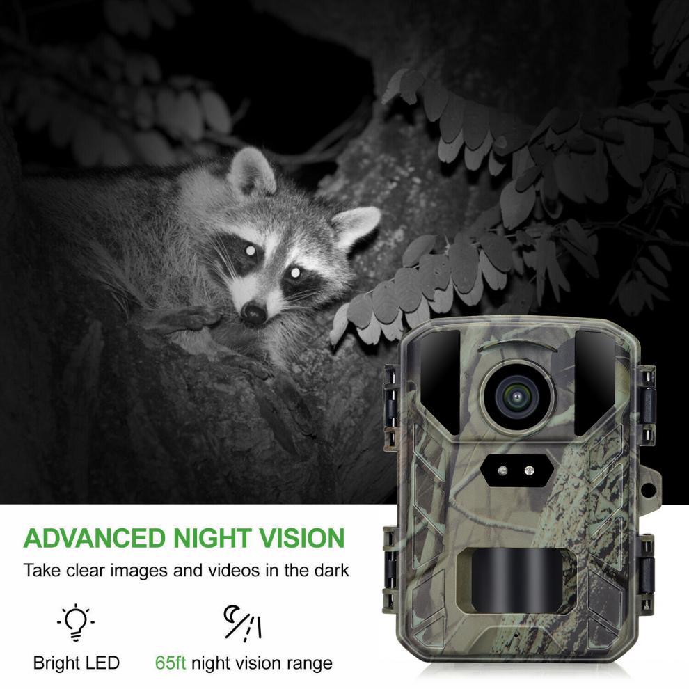 Newest 24MP 1080P Hunting Camera Night Vision Mini Wildlife Trail Camera Mini800