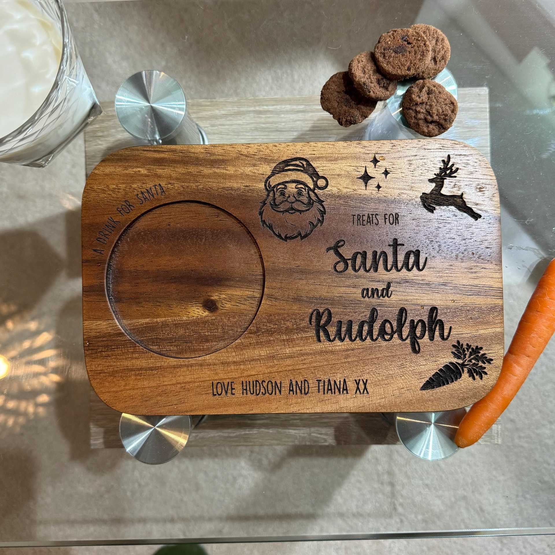 相思木盘实木早餐板木质咖啡托盘饼干食品木制桌面收纳摆件木盘