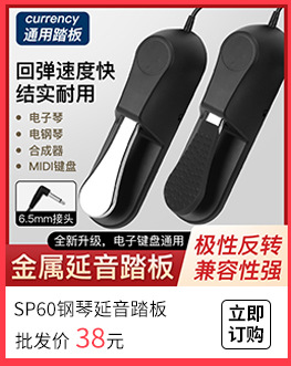 SP60钢琴延音踏板