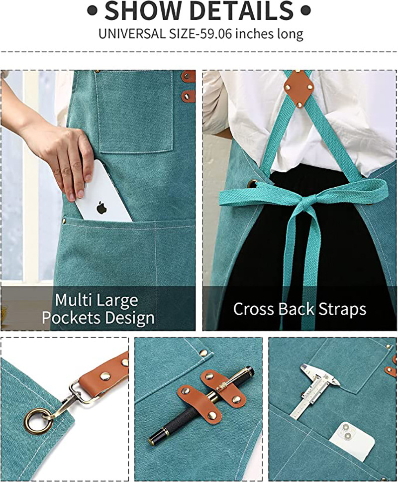 厚帆布围裙