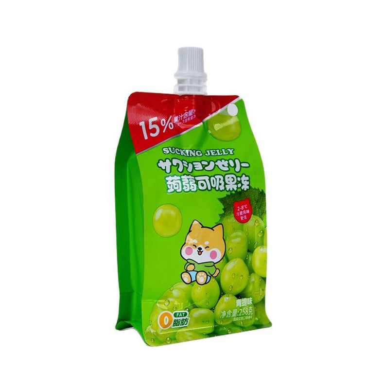 自立铝箔吸嘴包装
袋定制