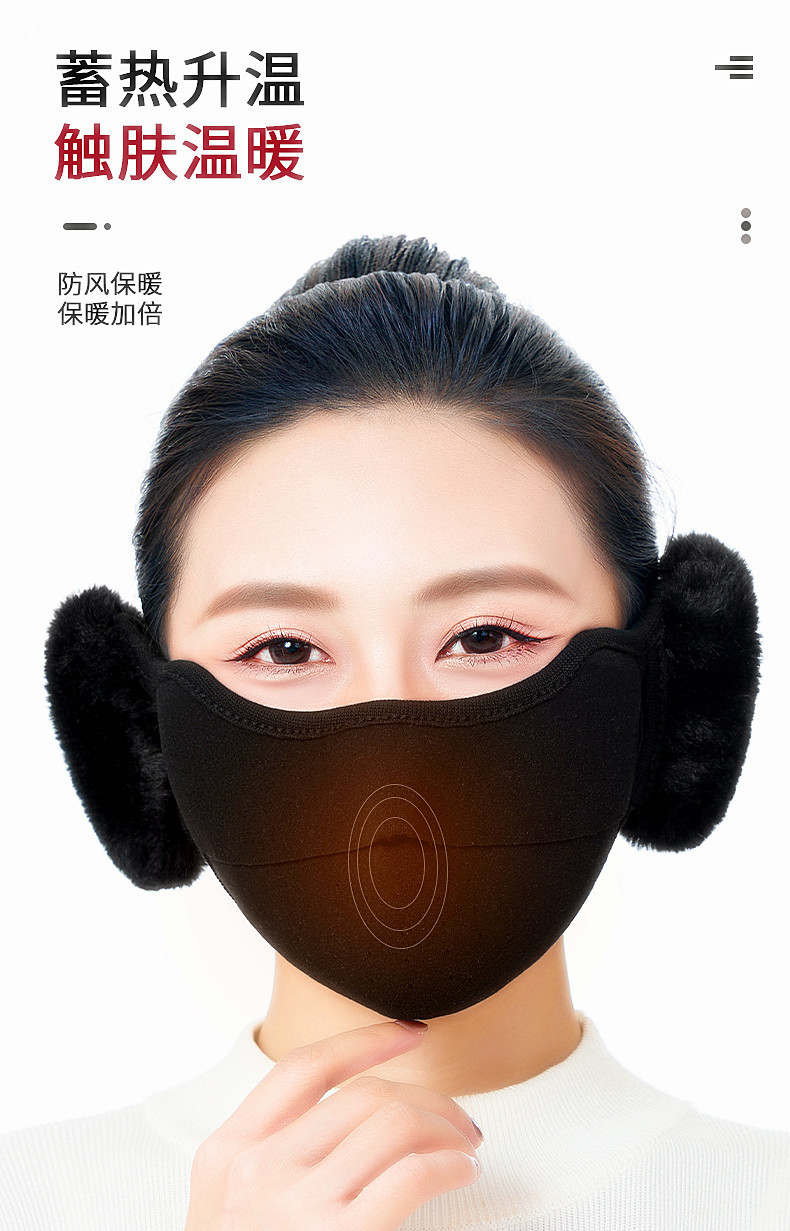 灯心绒开鼻口罩_20