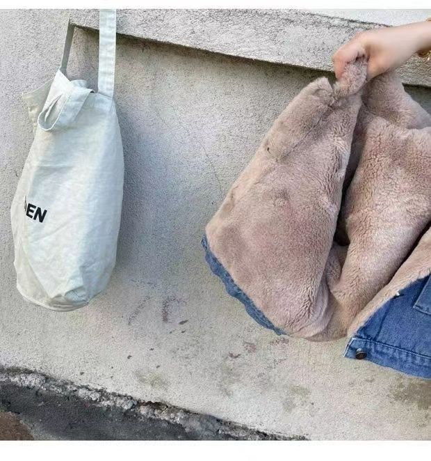 儿童牛仔外套加绒男童详情图09