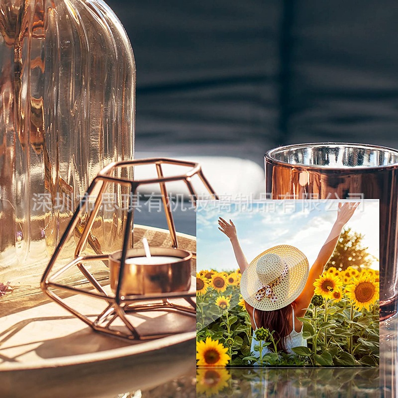 源头实力工厂现货供应平台热销亚克力强磁相框