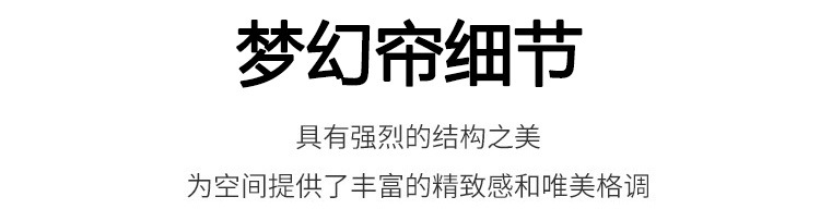 电动垂直梦幻帘