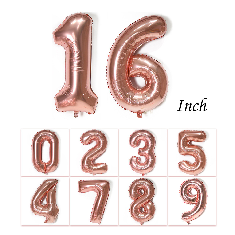 数字店铺2主图玫瑰金16英文