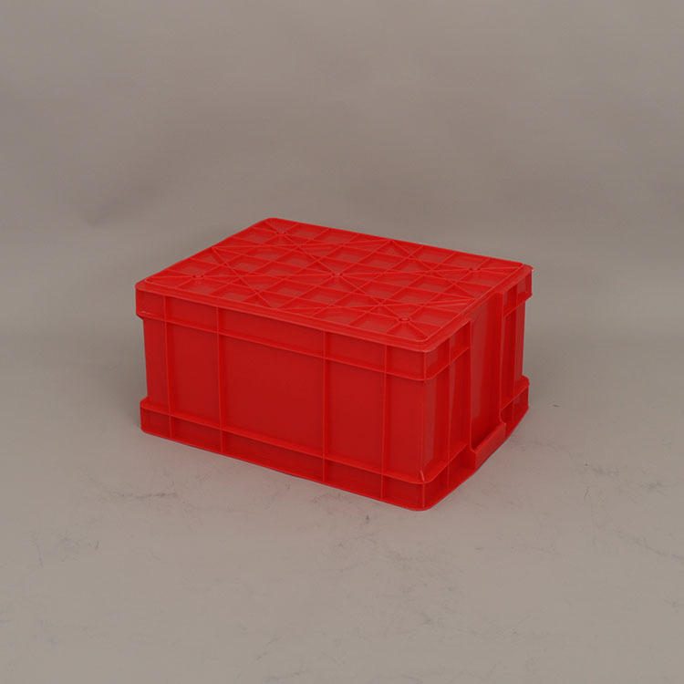 定制 500-250塑料周转箱 加厚可带盖子餐具整