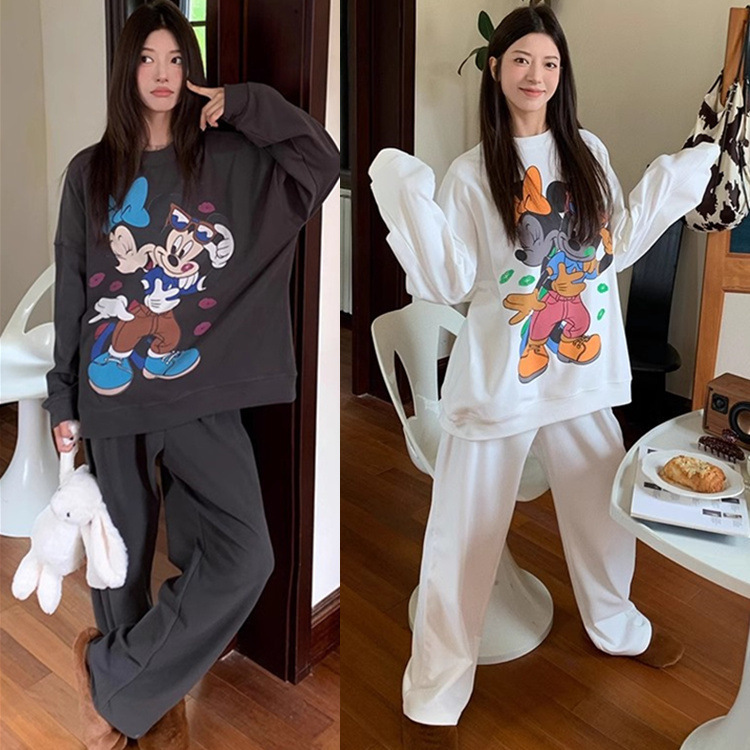 嘴唇米奇德绒深灰色