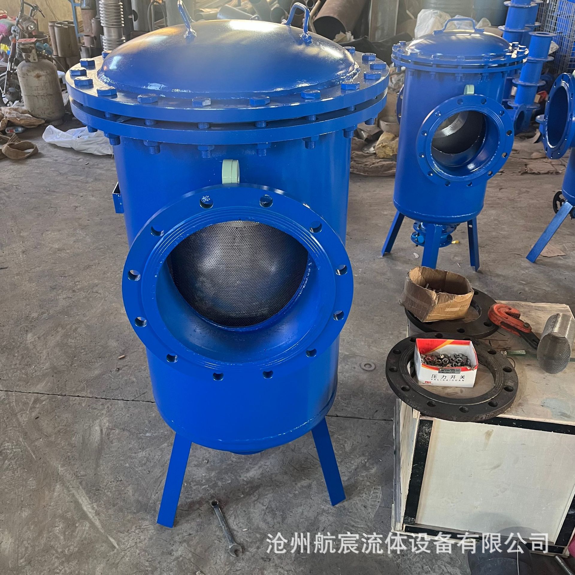 大口径篮式过滤器