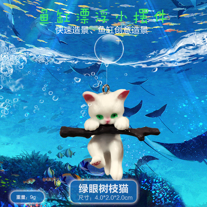 绿眼树枝猫