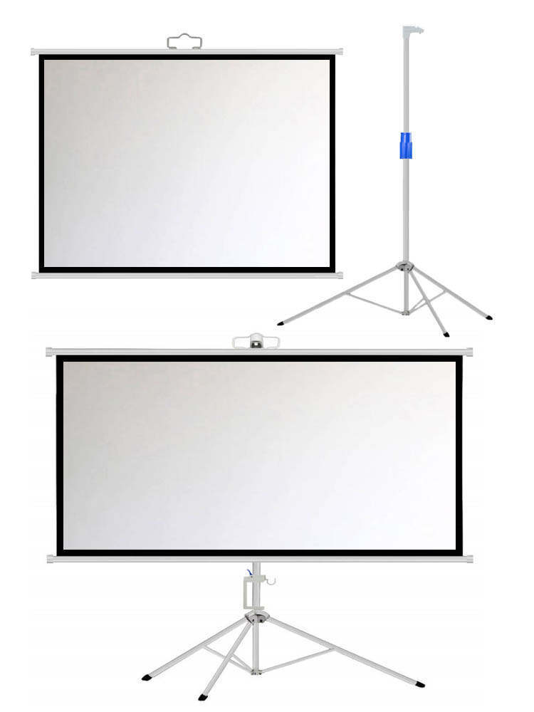 高清支架幕布607284寸100寸120寸150寸
