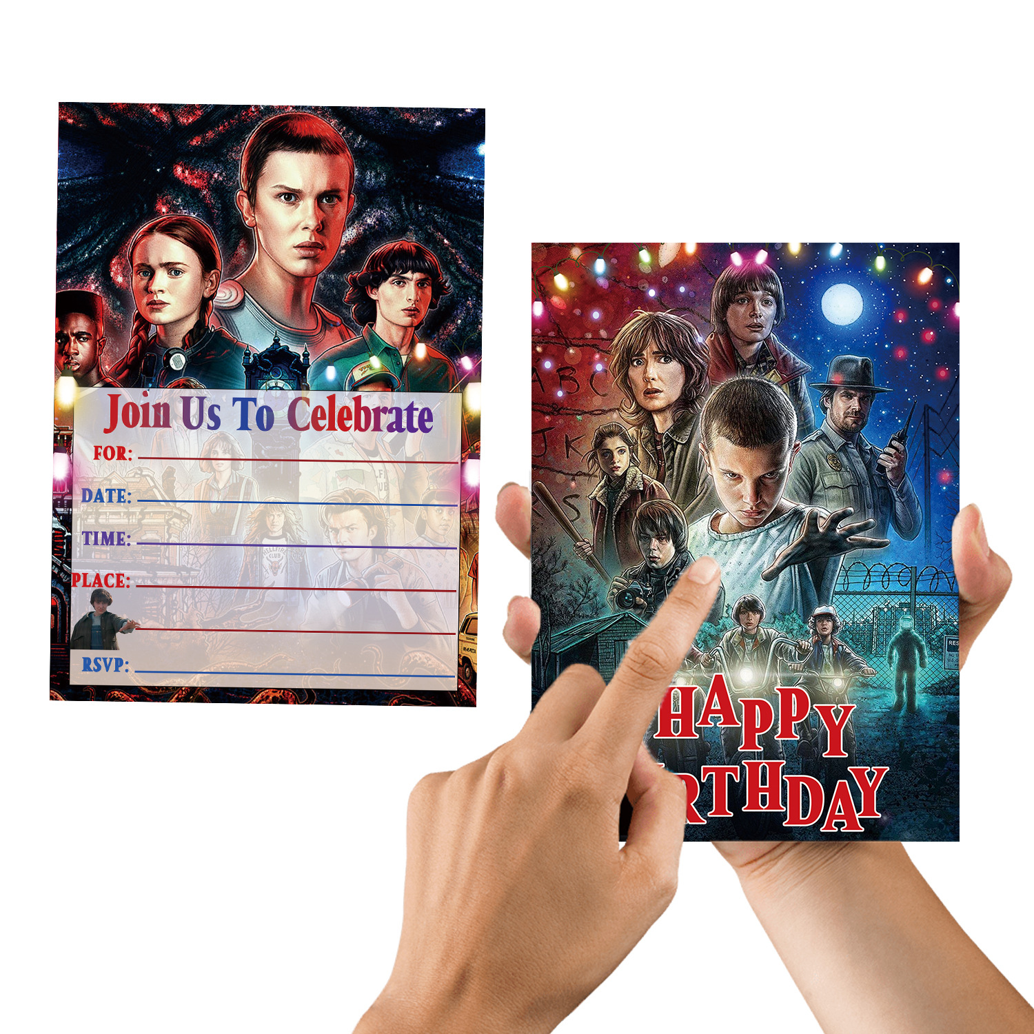 YL怪奇物语邀请卡B4