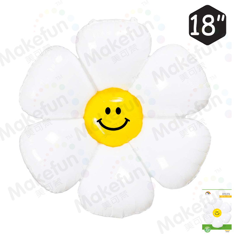 18寸笑脸六瓣花