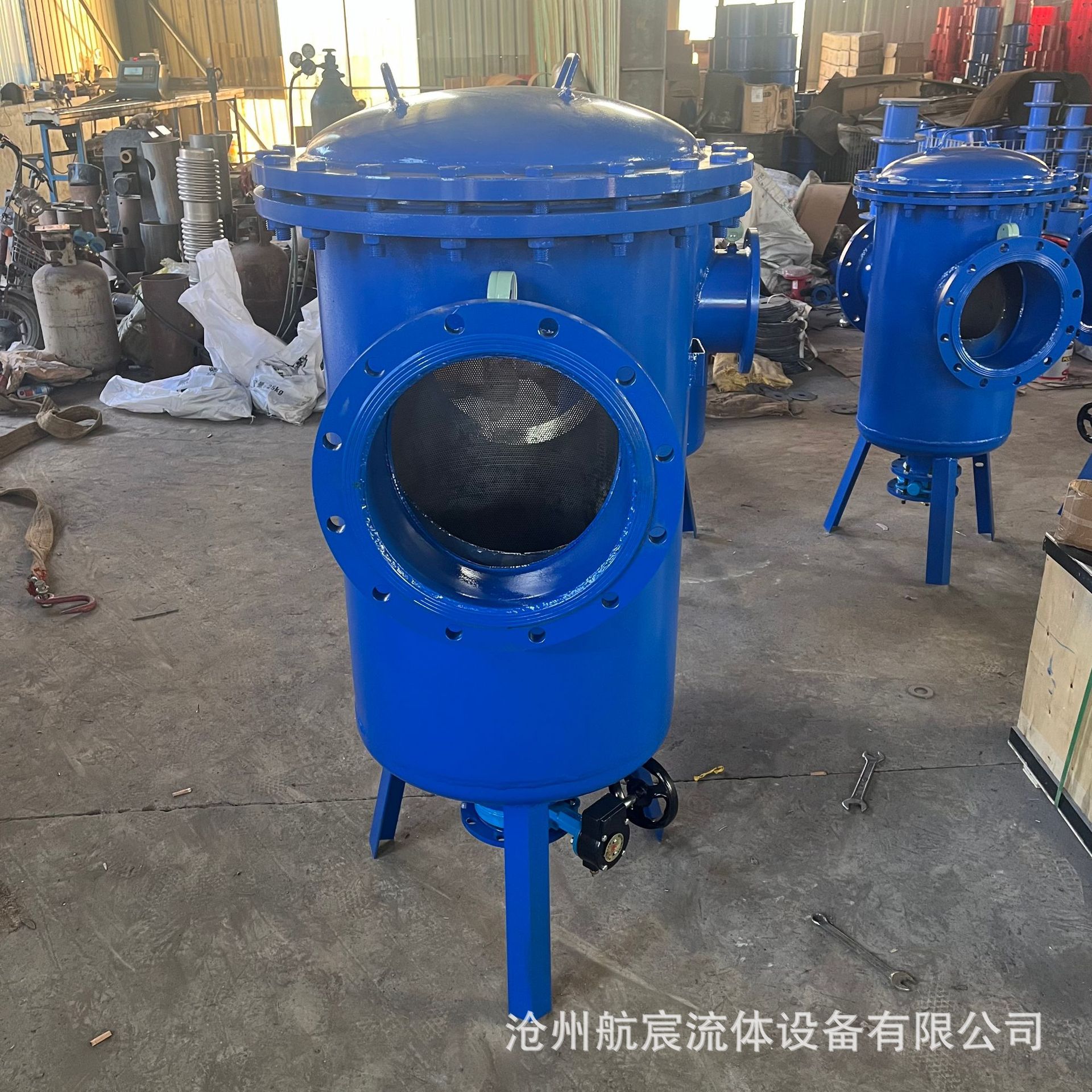 大口径篮式过滤器