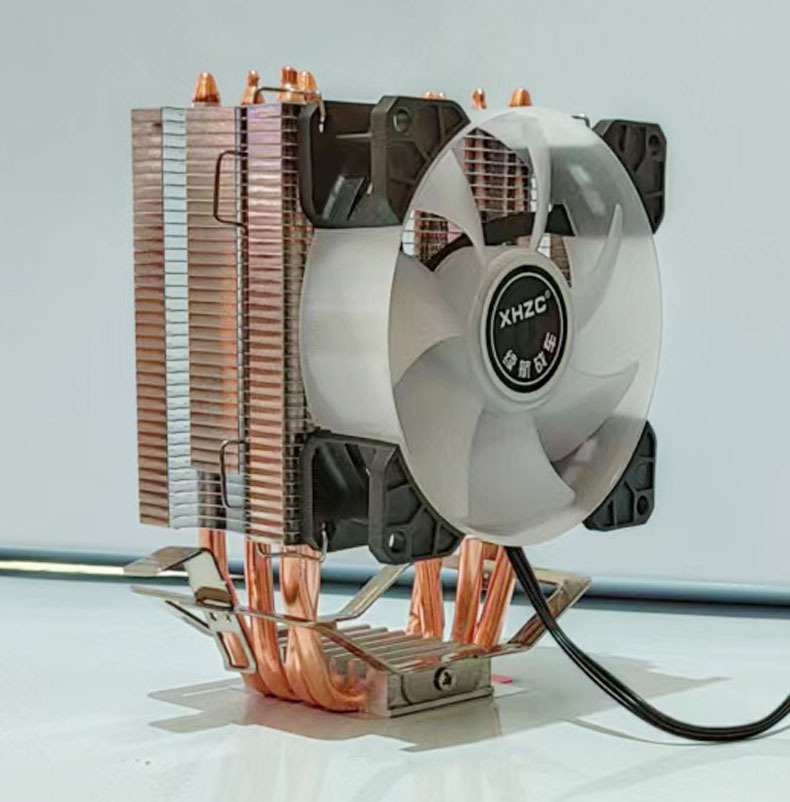 续航战车单塔四铜管CPU风扇