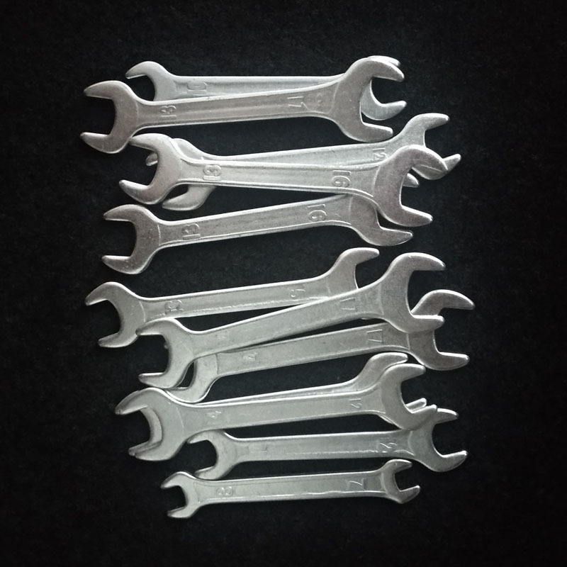 冲压3mm厚印字扳手