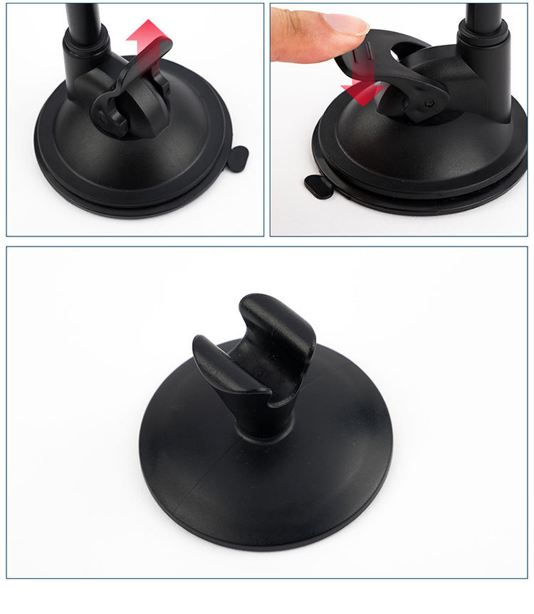 双夹铝管手机支架 万向软管支架 车载支架 大夹头