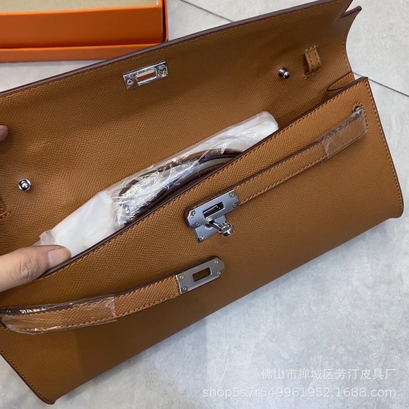 银扣凯莉钱包（盒斜挎