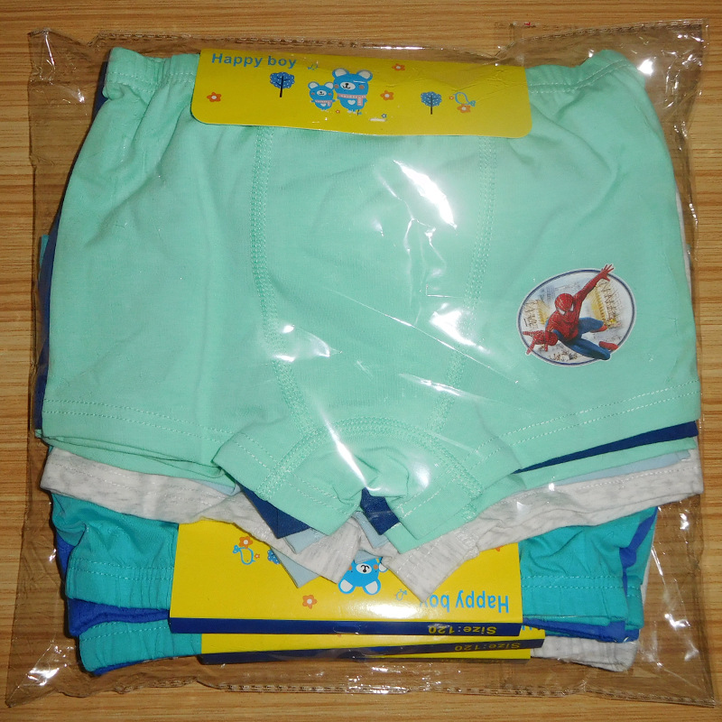 精梳棉男童内裤