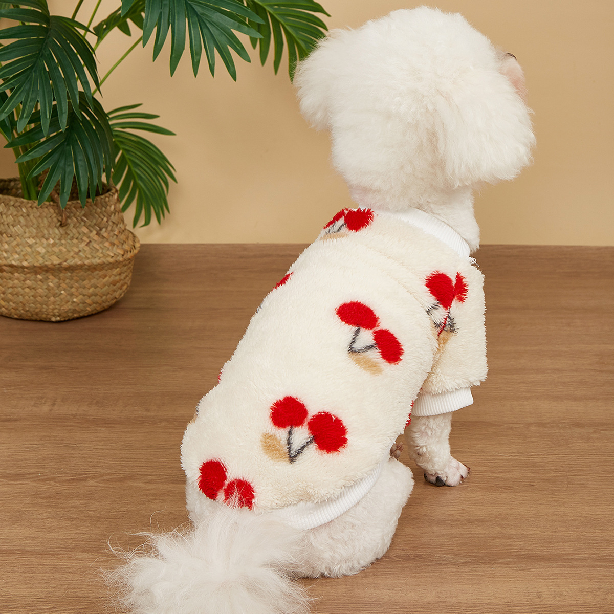 水果图案樱桃宠物衣服 猫衣服狗衣服 欧康宠物用品