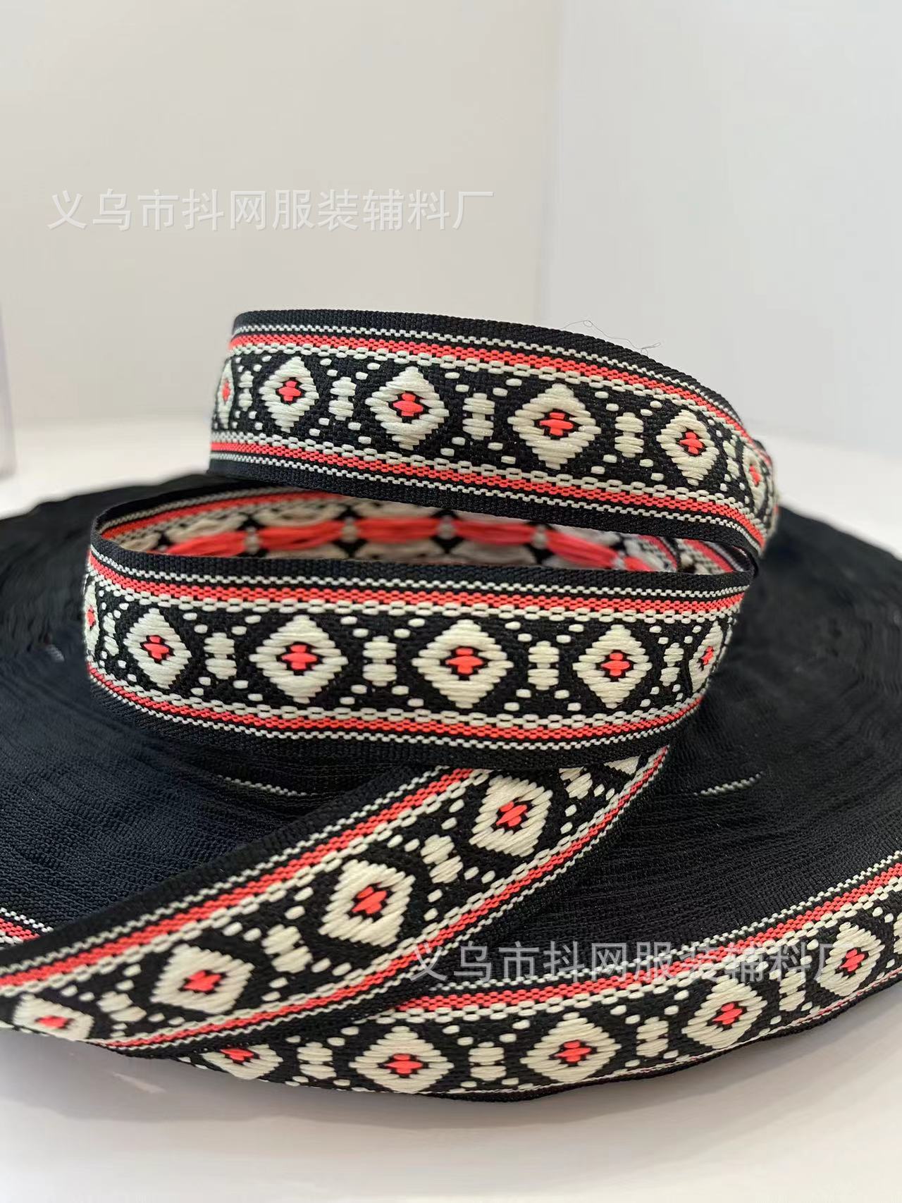 多款式民族风提花刺绣织带