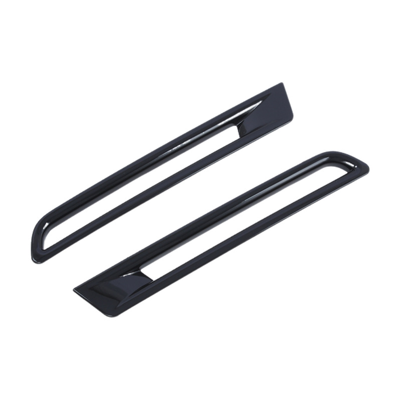 后雾灯罩钢琴黑