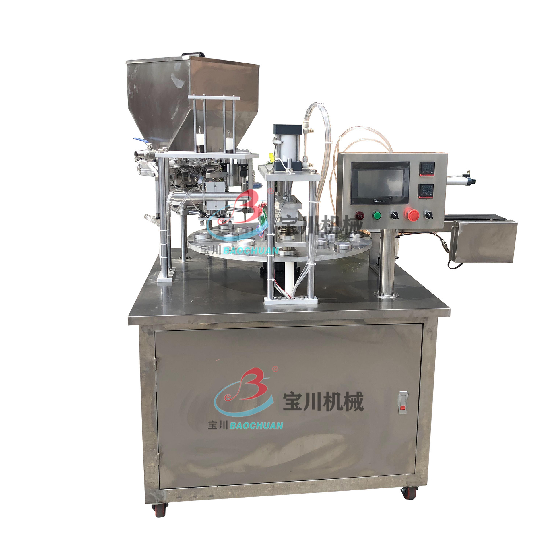 转盘式灌装封杯一出二式白底图