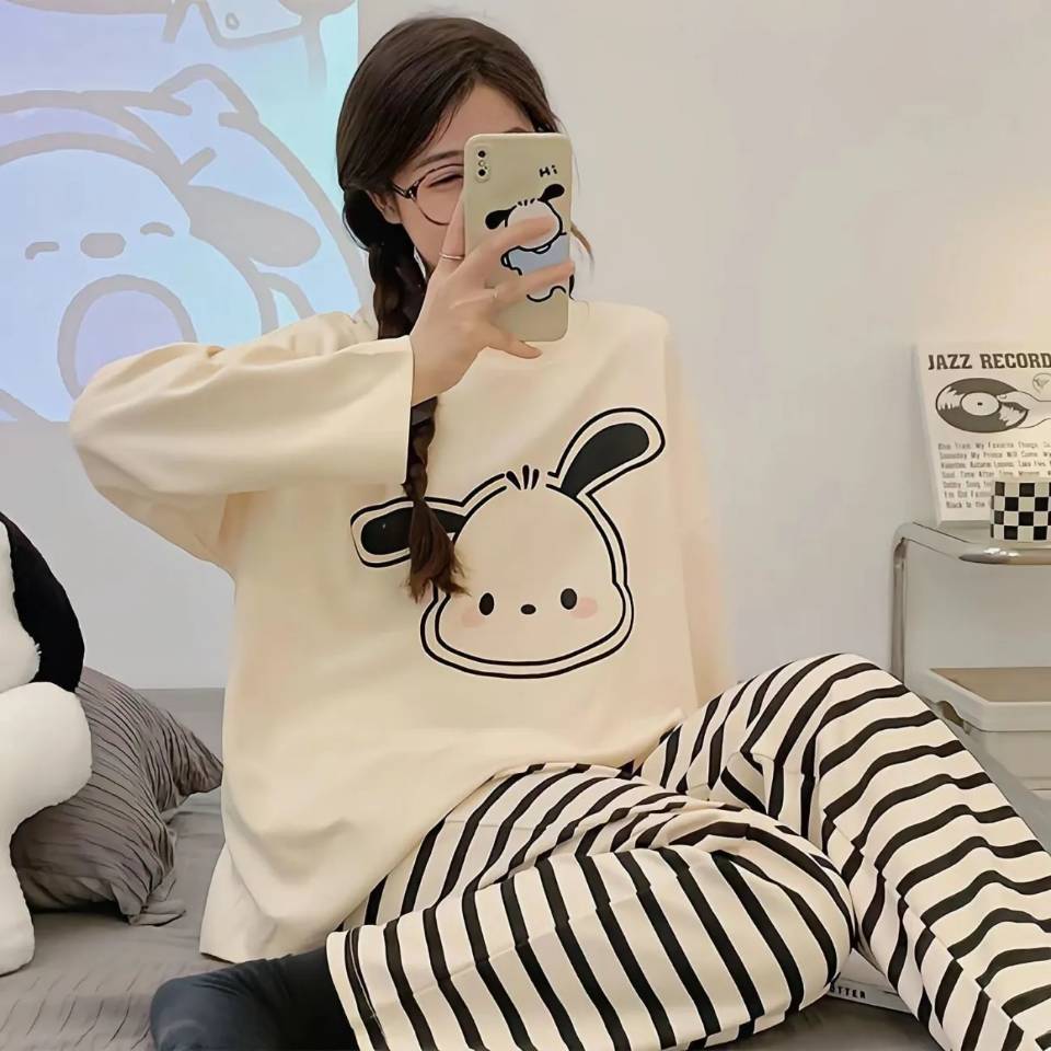 101条纹狗-白-长
