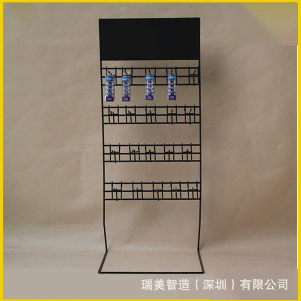 定做金属简易 钥匙扣指甲钳挂钩展示架