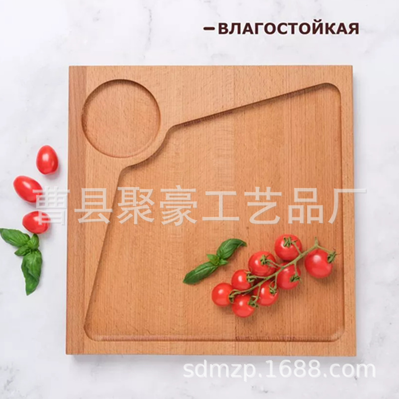 木质创意托盘橡木砧板寿司盘薯条炸鸡木盘实木披萨奶酪托盘批发