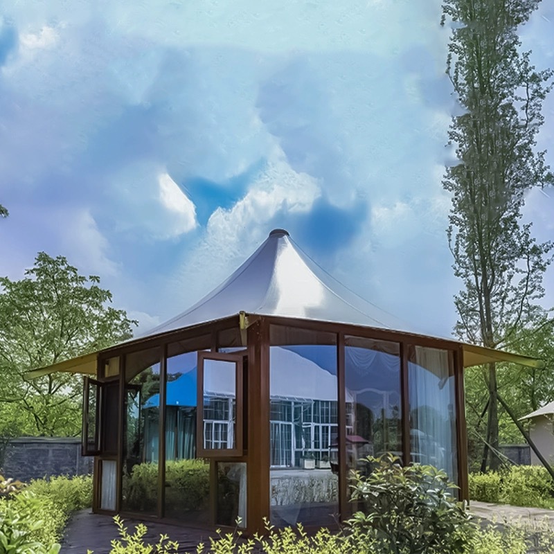 宏厦帐篷酒店星空房泡泡屋球形篷房蒙古包景区民宿