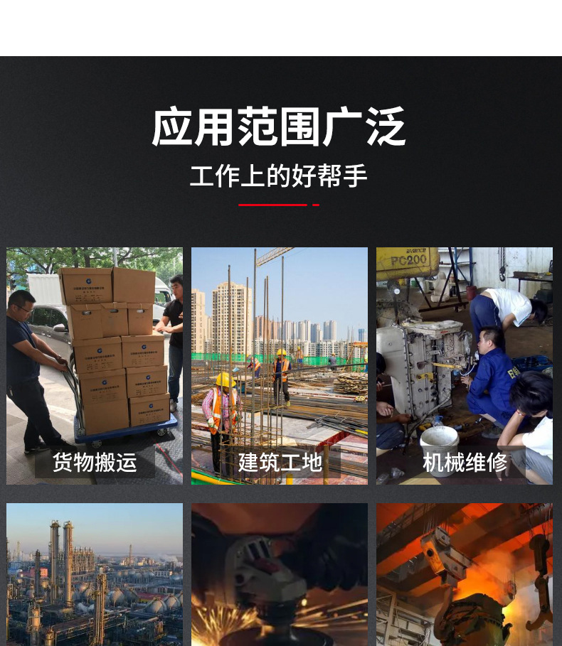 双层铁路加掌帆布手套劳保耐磨工作焊工专用防油加厚防