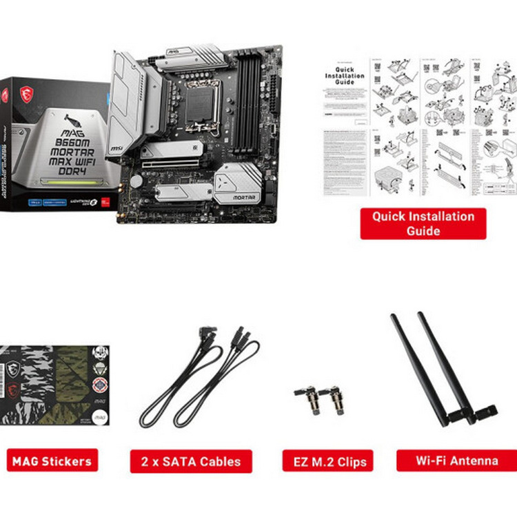 MAG B660M MORTAR MAX WIFI DDR4