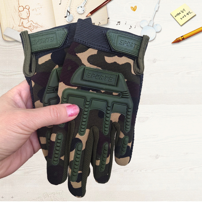 儿童自由兵全指迷彩3