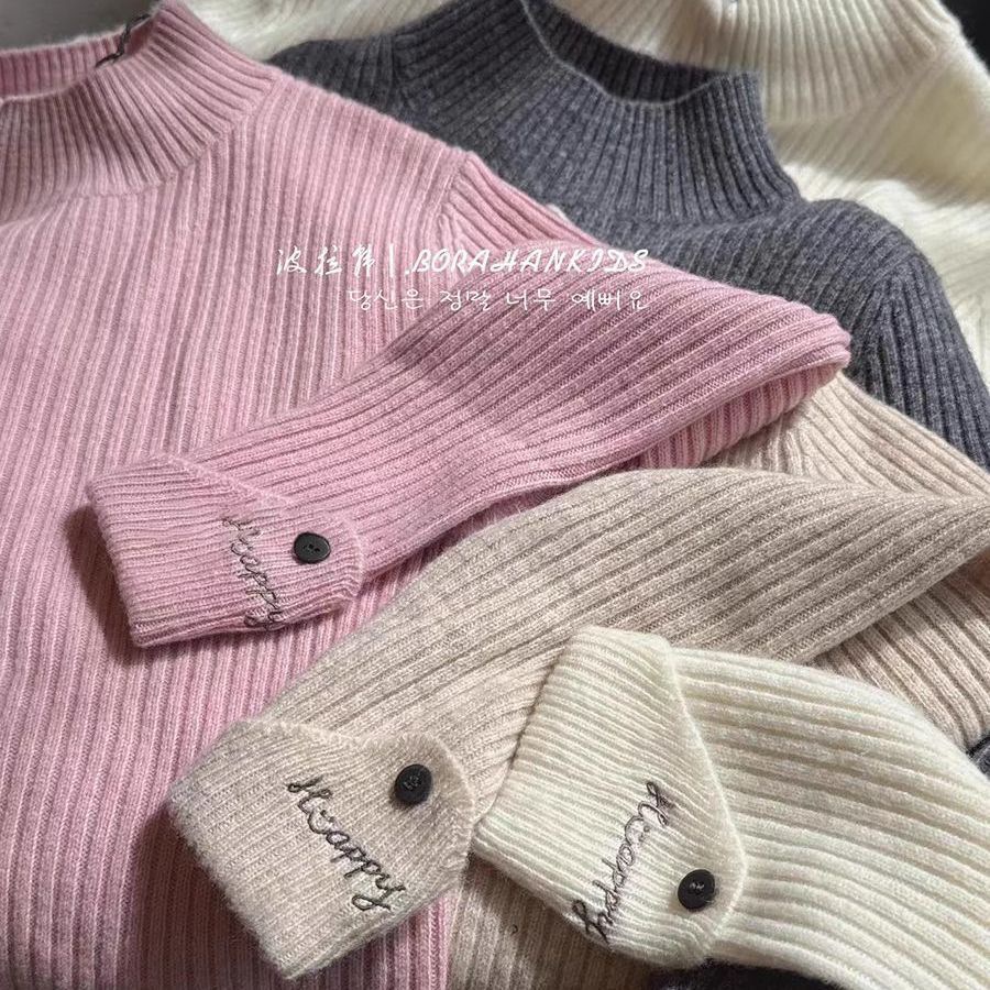 韩国童装女童中领毛衣_SKU图02