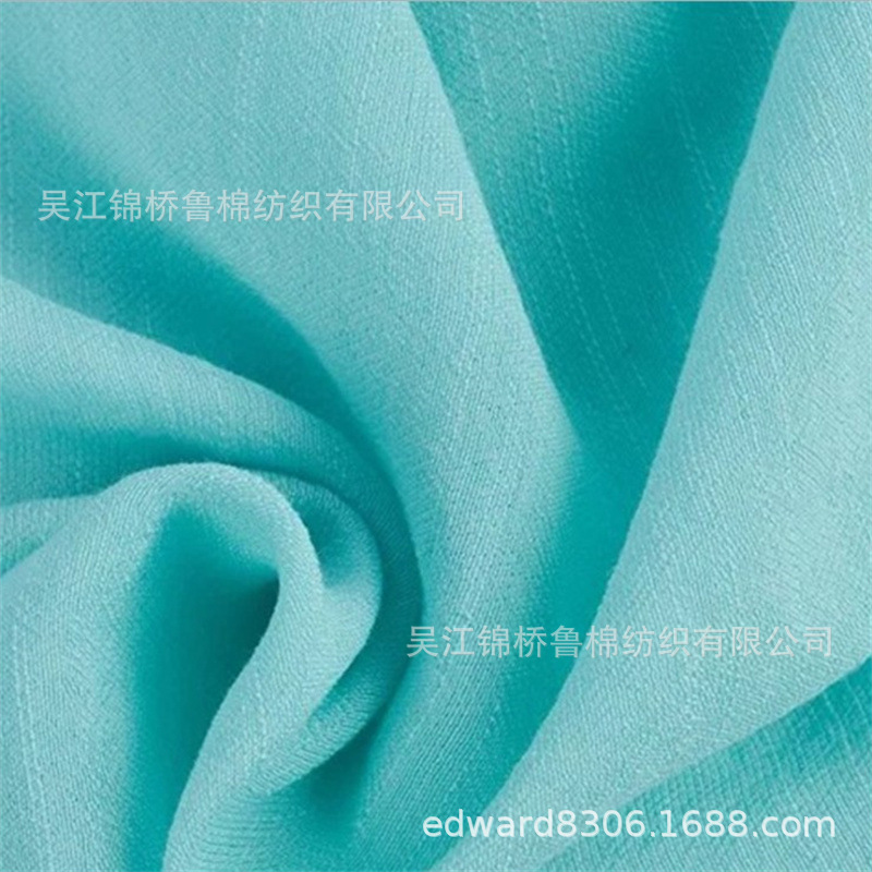 单丝人棉竹节布.JPG