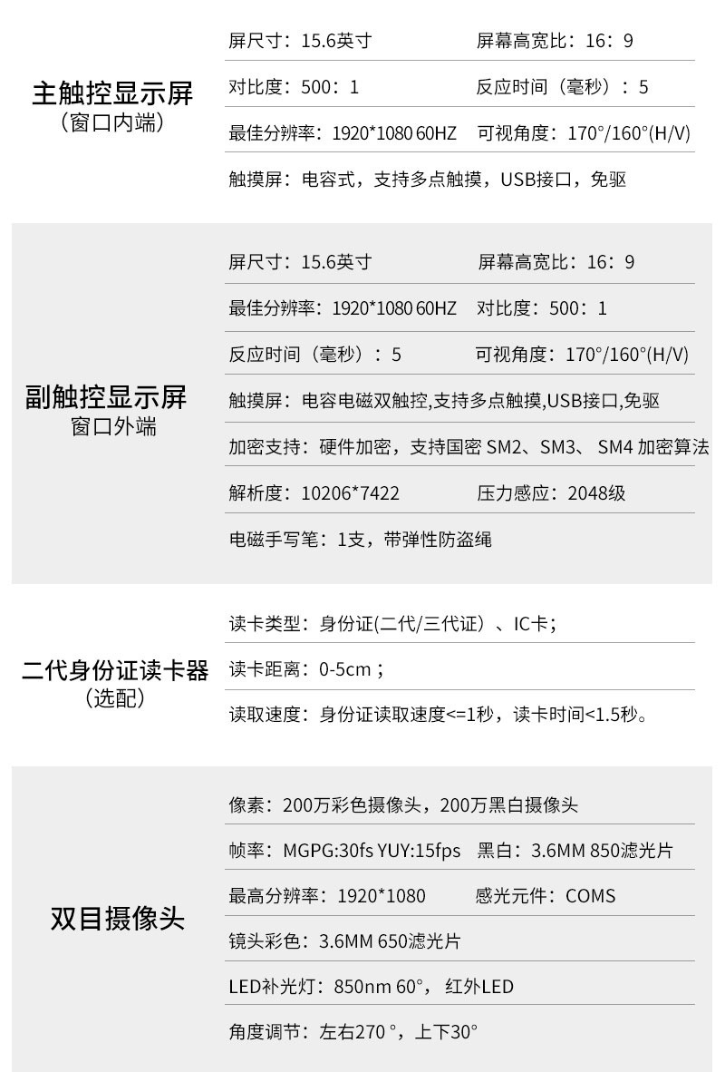 国产化双屏政务一体机