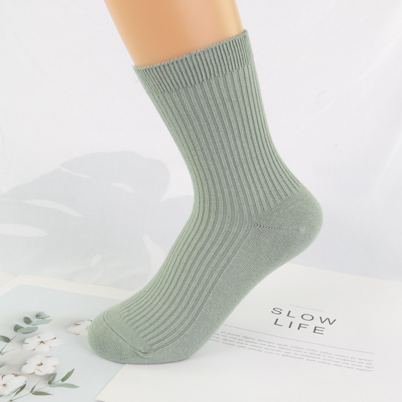 双针高腰厚棉女袜 (12)