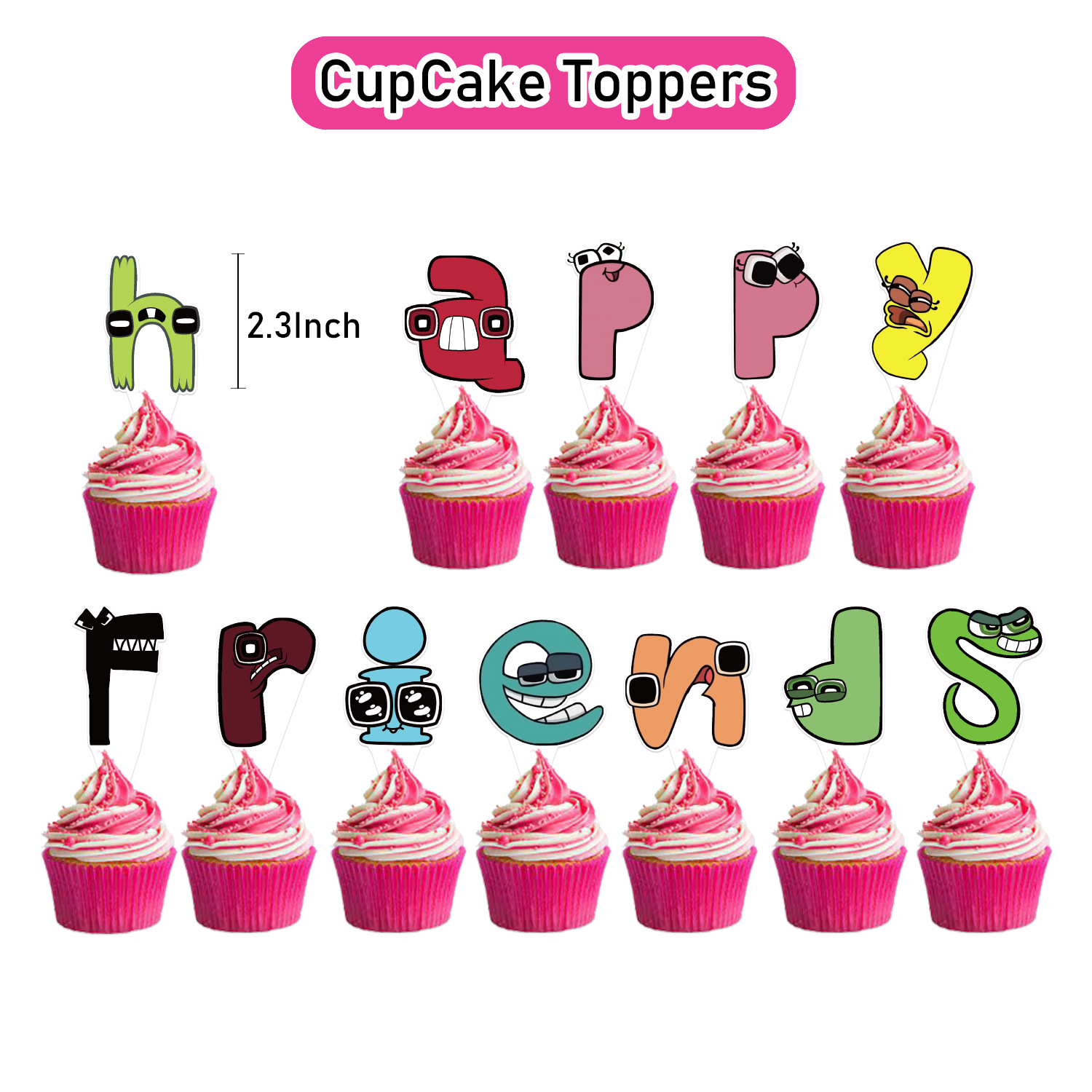 YL字母传说小插排