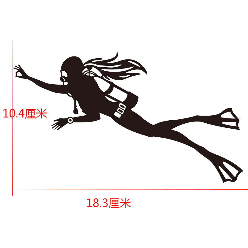女潜水员尺寸2