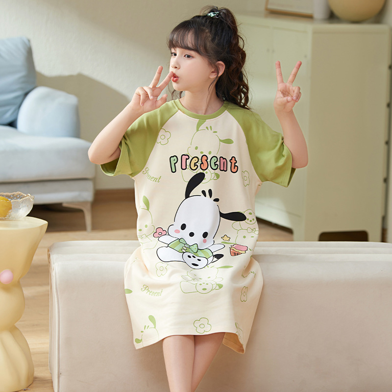 复制_女童睡裙2024新款夏季棉短袖儿童睡衣女.jpg