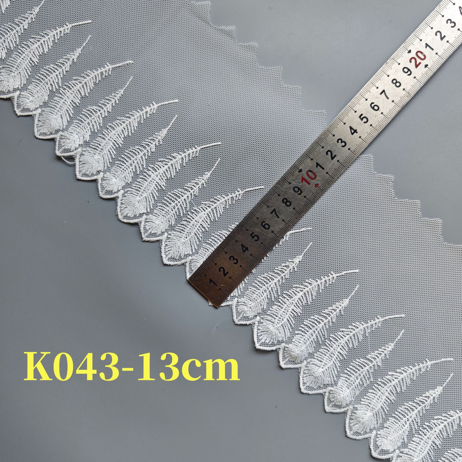 K043-13cm白色