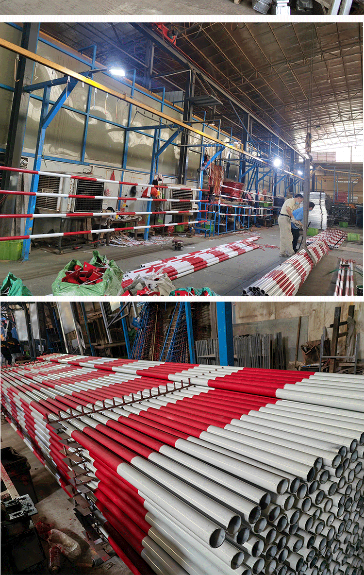 工地标化楼梯防护栏杆干字柱王字柱 (9).gif