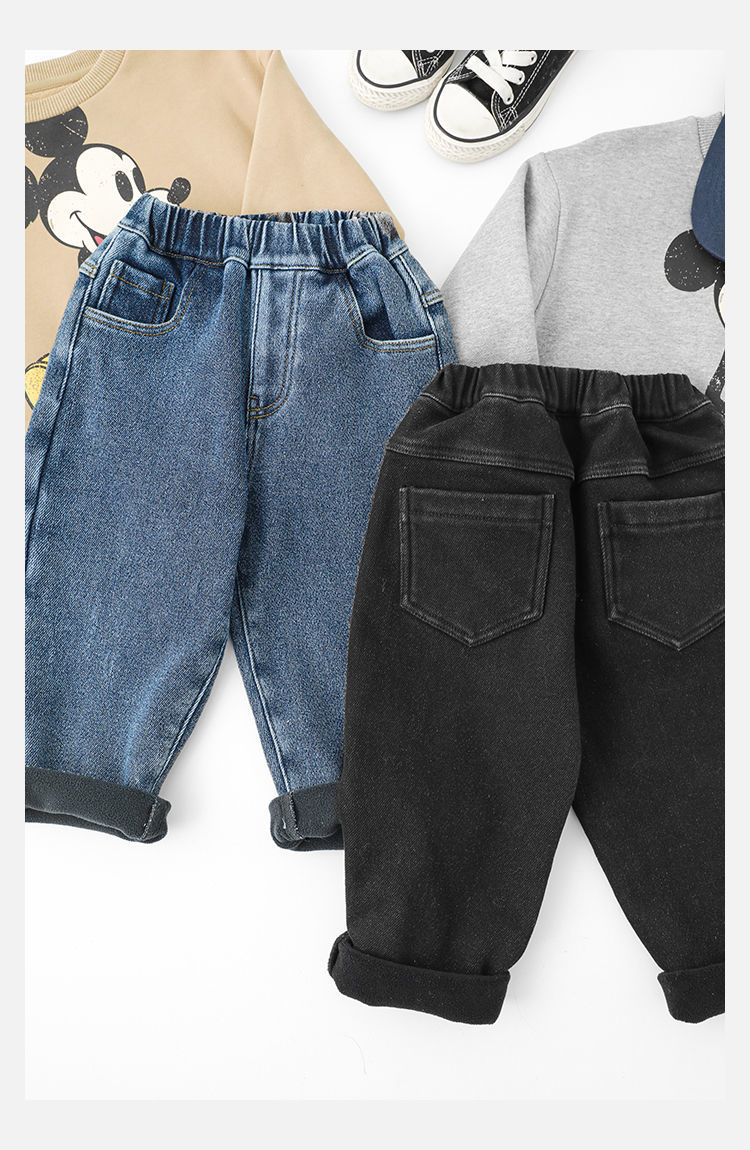 男童加绒裤子秋外穿儿详情图13