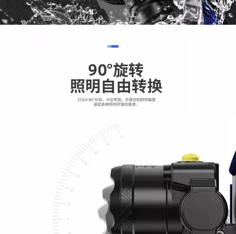 强光超亮头灯